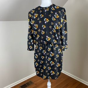 Dolce Vita Black Dress Gemstone Pattern L